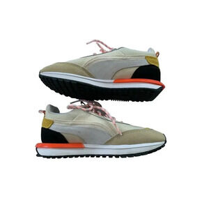 Puma City Rider Lace Up Multi Colored 4.5 Youth Sneaker New Without Box